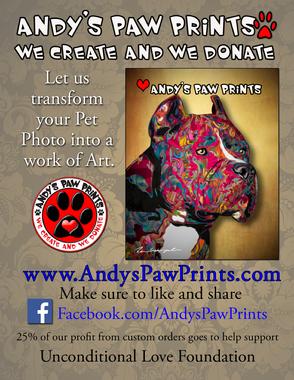 custom prints donate help animals pet photo